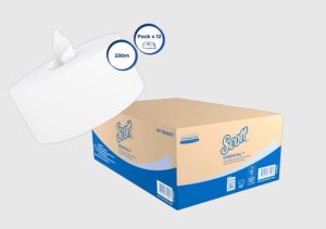 Papel Higiénico Scott Flujo Central D/H 12x230 Mts. - 30246470