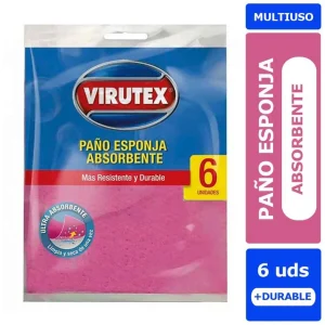 Paño Celulosa x6 un. Virutex