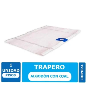 Trapero Algodón Simple 50x50 c/Ojal VTX Pro