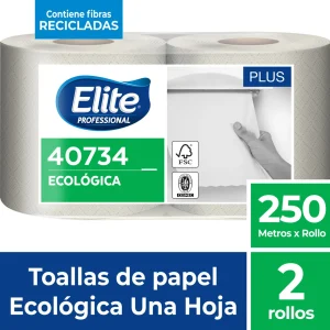 Toalla Elite Plus Ecologica Uh 2x250 Mts.