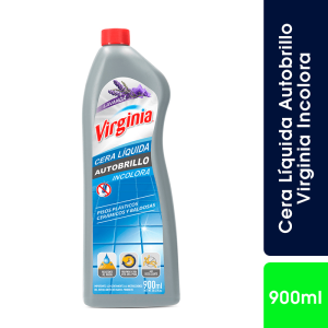 Cera Virginia Autobrillo Incolora x900 Ml.
