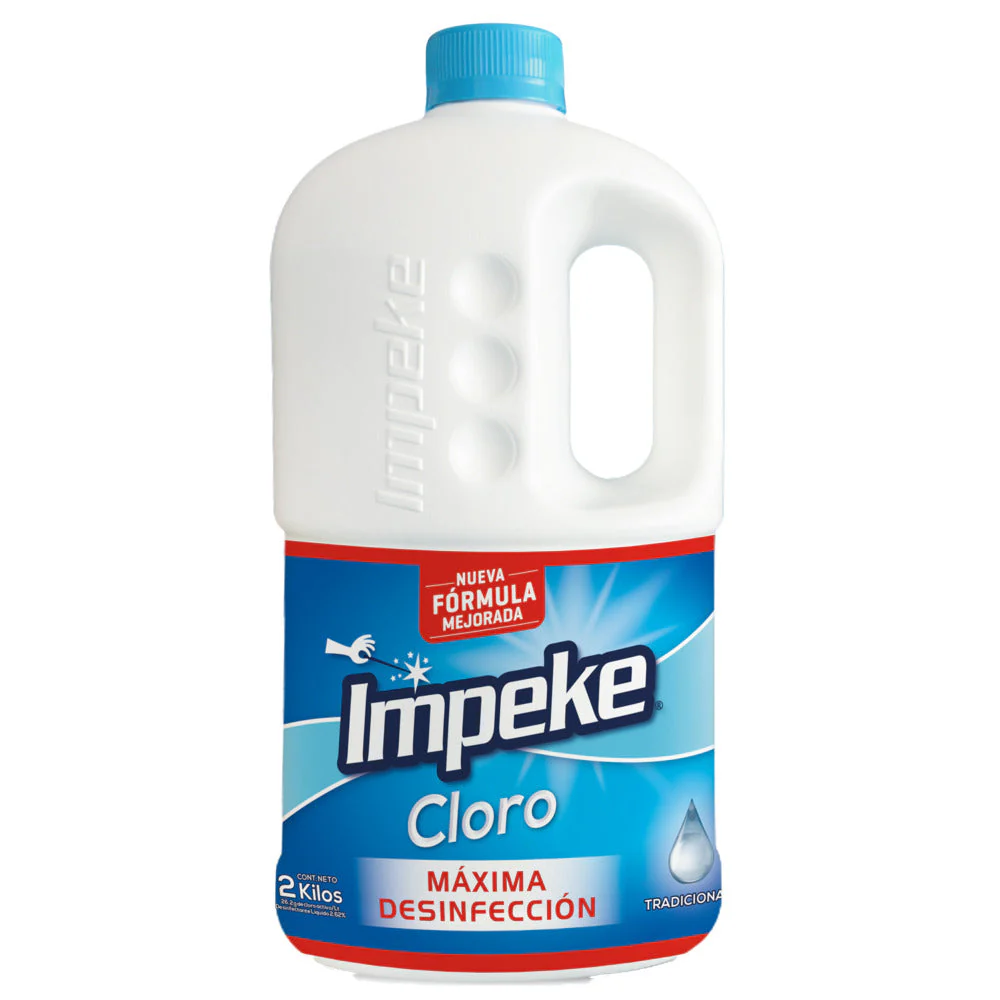 Cloro Concentrado Tradicional Impeke x2000 Gr.