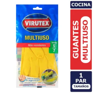 Guante Latex Gamuzado Virutex Talla S
