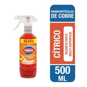 Limpiador Desinfectante Citrico 500 Ml. Gatillo VTX