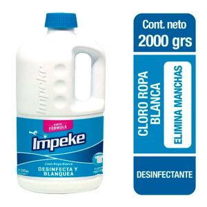 Cloro Ropa Blanca x2000 Gr. Impeke