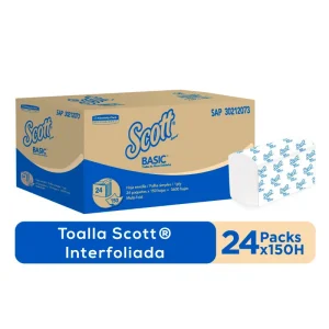Toalla KCP Airflex Scott Interfoliada 24x150 Hjs. - 30212073