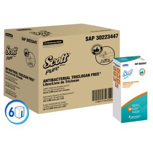 Jabón Scott Pure Espuma 6 x 800 Ml. - 30223447