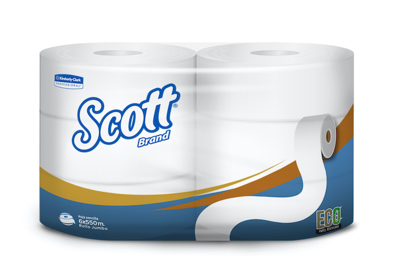 Papel Higiénico KCP Jumbo Scott 6x550 Mts. - 30227915
