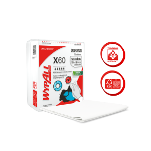 Paño Wypall x -60 Multiuso 24 x 50 un. - 30243120