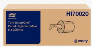 Papel Hig. Maxi Tork Smartone 8x225 Mts. D/H