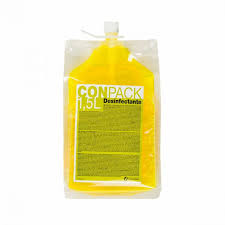 Conpack Desinfectante Plus x1.5 Lt. Amonio Cuaternario - Desinfectante Concentrado Base Amonio Cuaternario