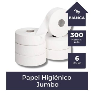 Papel Higiénico Bianca 6x300 Mts.