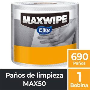 Paño Maxwipe 50 Bobina x690 un.