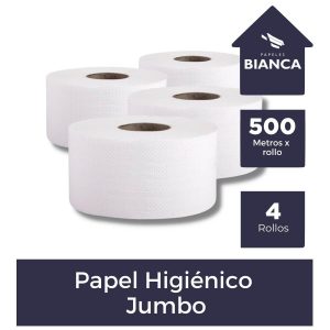 Papel Higiénico Bianca 4x500 Mts.