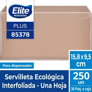 Servilleta Elite Ecologica Interfoliada 30x250