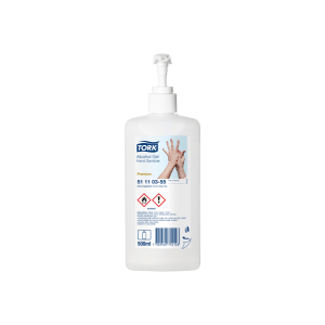 Jabón Alcohol Gel Tork 12x500 Ml.