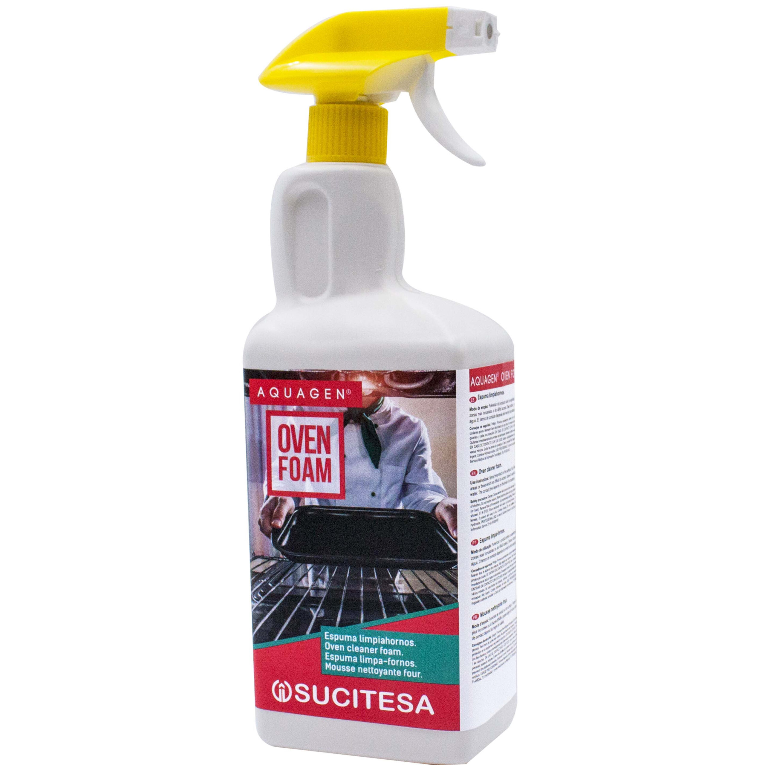 Aquagen Oven Foam 1000 Gr. Espuma Limpiahornos