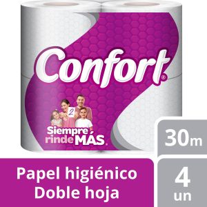 Papel Higiénico Confort D/H 4x30 Mts.