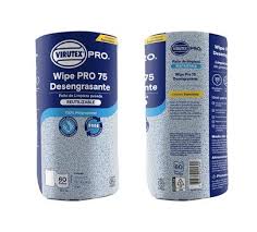 Paño Wipepro 75gr Desengrasante Azul x60 Hojas VTX Pro