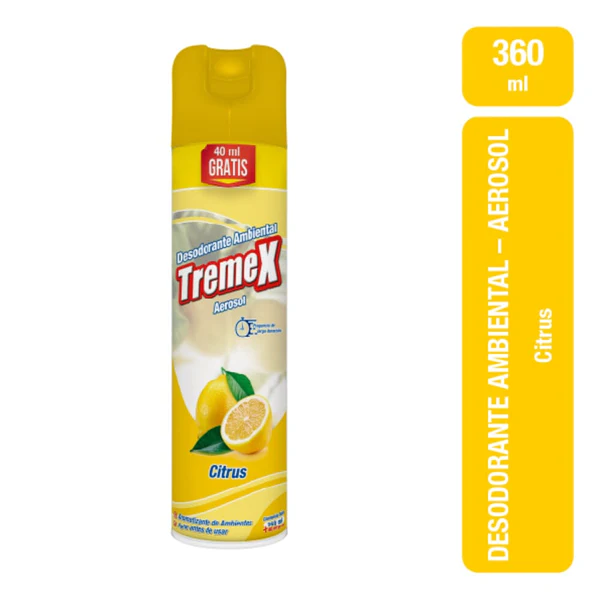 Des. Ambiental Aerosol Tremex Citrico x360 Cc.