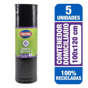 Bolsa Basura Biorollo 100x120 Clasica VTX x5u