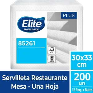 Servilleta Elite Restaurant+ Mesa 12x200 un.