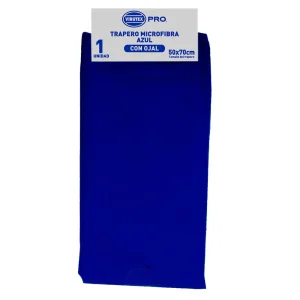 Trapero Microfibra c/Ojal 50x70 Azul VTX Pro