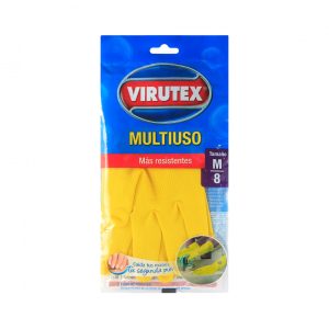 Guante Latex Gamuzado Virutex Talla M