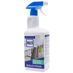 Aquagen Multi 1000 Ml. Pulv - Limpiador Multiuso Aroma Rosa - Sucitesa