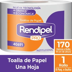 Toalla Rendipel Pro 8x170 Mts.