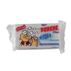Jabón Popeye Blanco 170 G.