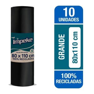 Bolsa Basura 80x110 Impeke x10 un.