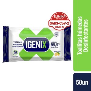 Igenix Wipes Desinfeccion Bolsa x50 un.
