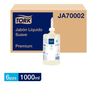 Jabón Tork Liquido Suave 6x1000 Ml.