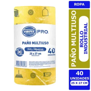 Paño Multiuso Rollo x40 Virutex Pro