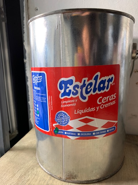 Cera Lata Natural x3 Kg.