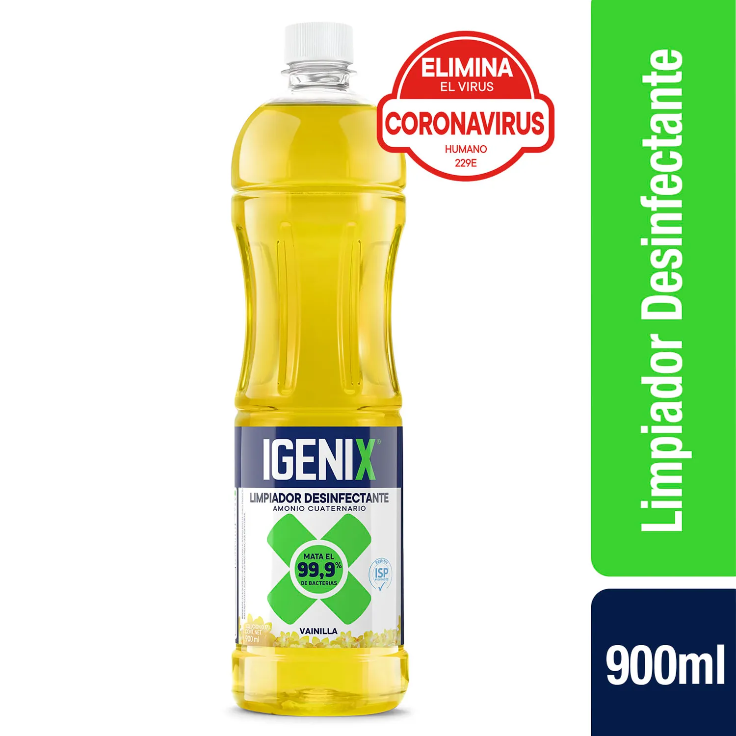Limpiador Desinf. Igenix Vainilla x900 Ml. Pisos