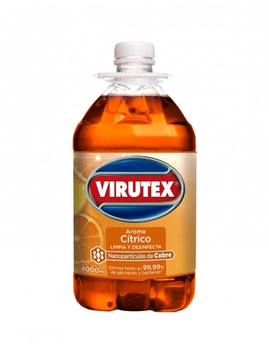 Limpiador Desinfectante Citrico x4 Lts. Virutex