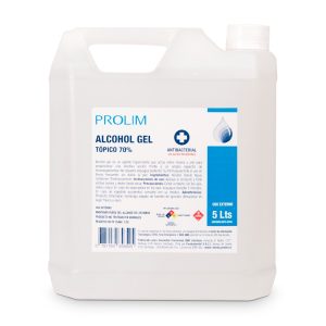Alcohol Gel x5 Lts. 70% Prolim