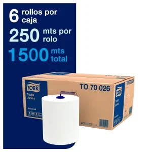 Toalla Tork Advance 6x250 Mts.