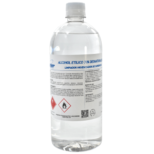 Alcohol Etilico Desnaturalizado 70% x1 Lt.