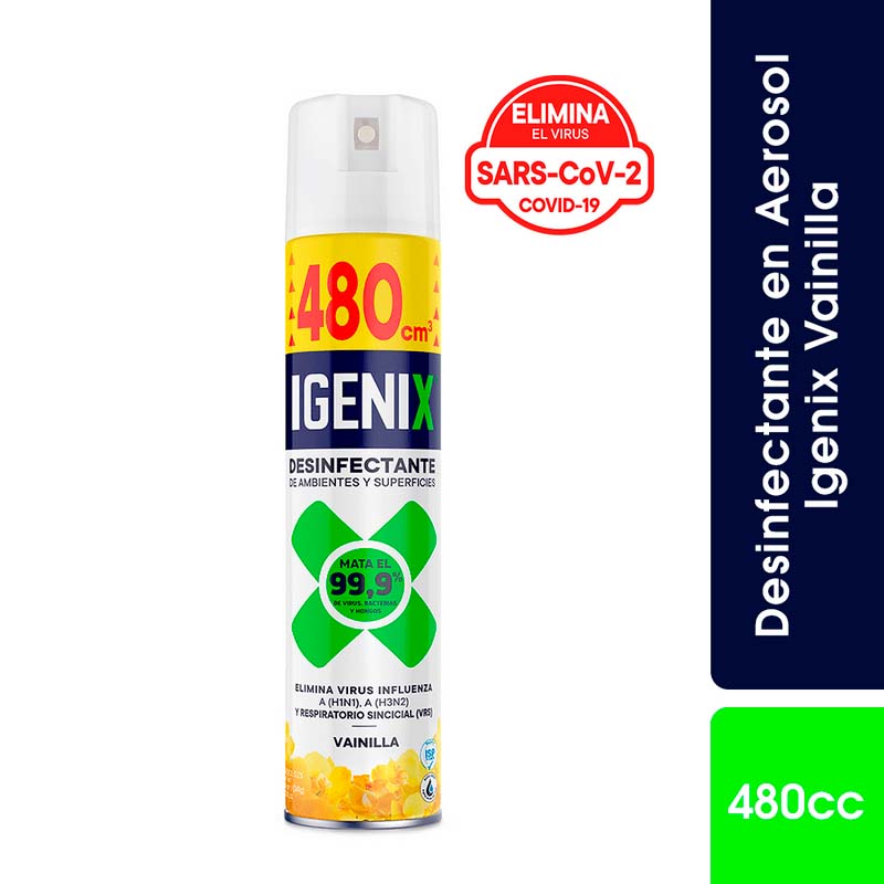 Desinfectante Igenix Jirafa Vainillax480 Cc.