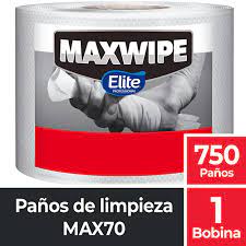 Paño Maxwipe 70 Bobina x750 un.