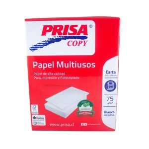 Papel Fotocopia Carta 75 Gr.
