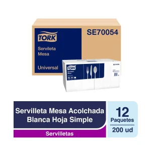 Servilleta Tork Mesa Acolchada 12x200 Hjs.