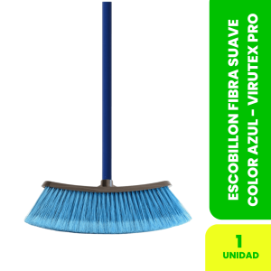 Escobillon Fibra Suave Color Azul VTX Pro