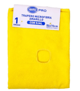 Trapero Microfibra c/Ojal 50x70 Amarillo VTX Pro