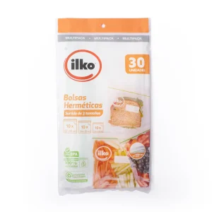 Pack Bolsas Hermeticas Tamaños 30 un. Ilko