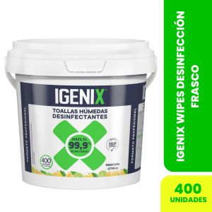 Igenix Wipes Desinfeccion Frasco x400 un.
