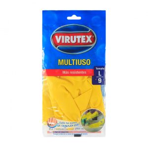 Guante Latex Gamuzado Virutex Talla L